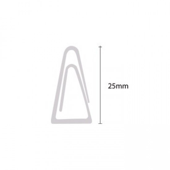 Clips N 03 25mm Triangular cx100 - 1un