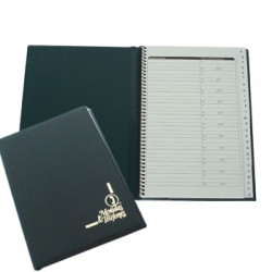 Agenda Telefonica Elycalf c/indice A/Z Fer. Esp. A5(ROMA 38)