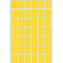 Etiquetas 16x22mmHerma 2381 Amarelo 32Fls 1344un