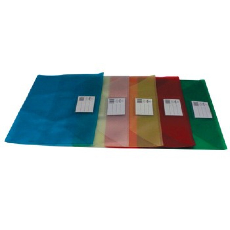 Envelope A4 Pvc Translucido com Visor - Verde