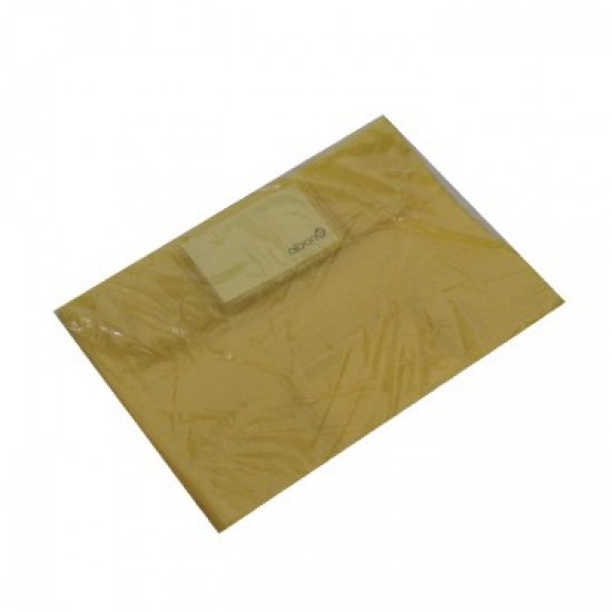 Envelope A5 Pvc Translucido com Visor - Amarelo