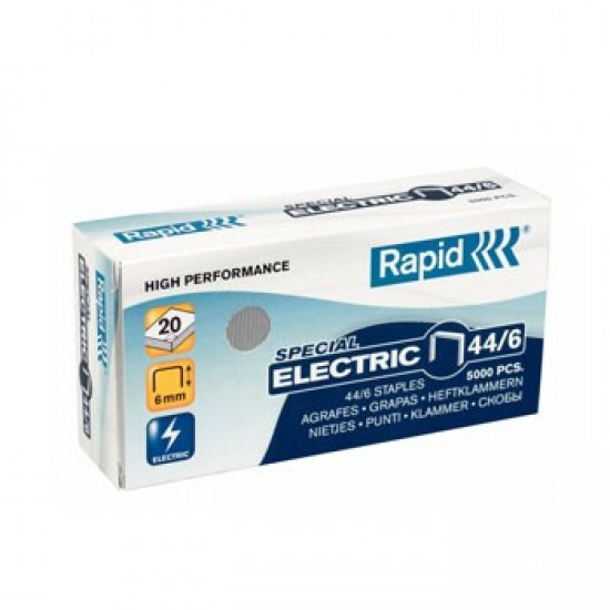 Agrafos 44/6 Rapid (2/20 Folhas) Cx5000 - 1un