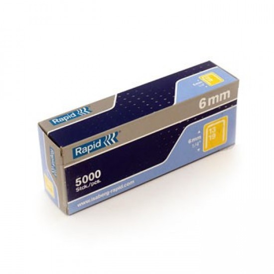Agrafos Rapid para Pistola Agrafadora 13/6 Cx 5000un