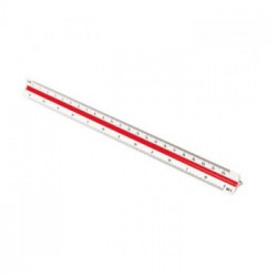 Regua Escala Triangular Maped  30cm (1:100,1:200,1:400,1:50)
