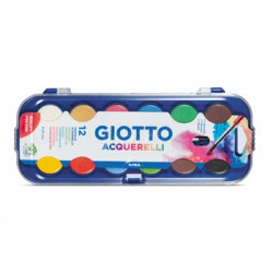 Aguarelas Giotto Cores Sortidas Cx 12