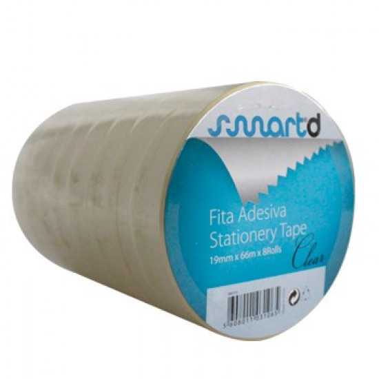 Fita Adesiva 19mmx66mts Clear  - 1un