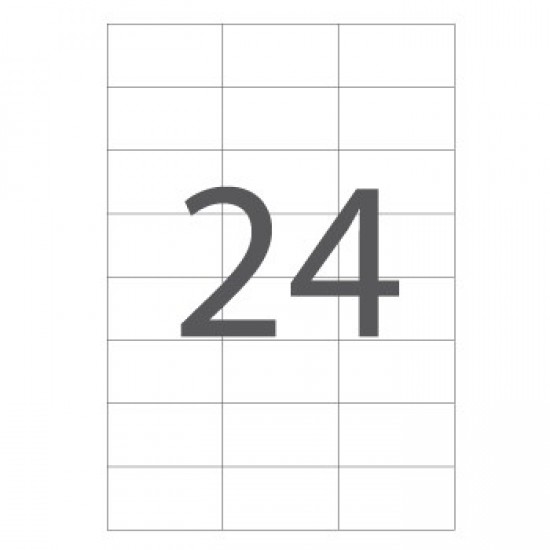 Etiquetas 70x37 Xerox 100 Folhas A4 2400un