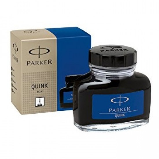 Tinta Caneta Parker Quink 57ml Azul Permanente
