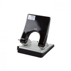 Furador Plus PU-830A Power-Assisted  25 Folhas Preto