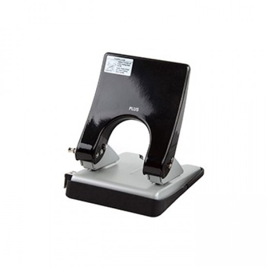 Furador Plus PU-830A Power-Assisted  25 Folhas Preto