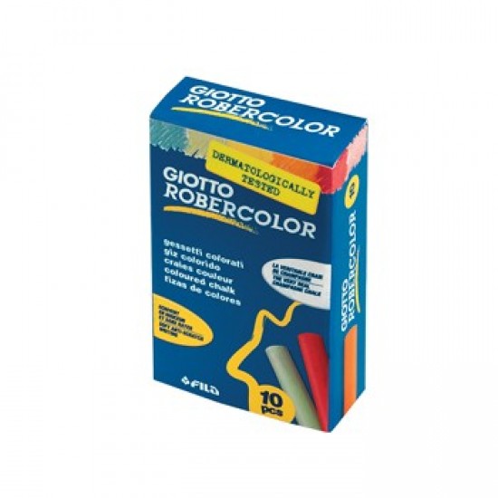 Giz Cores Sortidas Giotto Robercolor Cx 10un