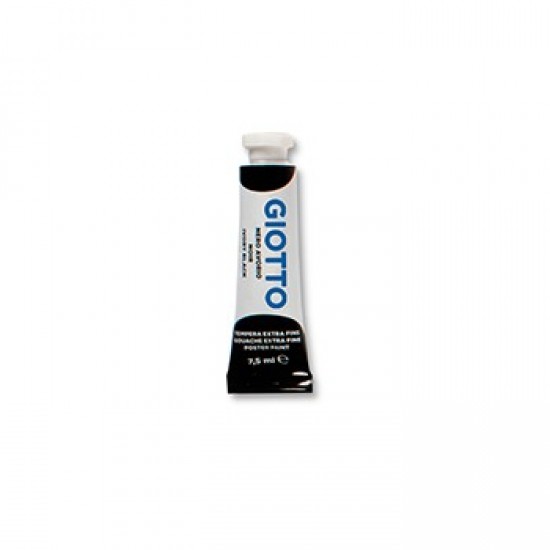 Guache Giotto 7,5ml Preto - 1un