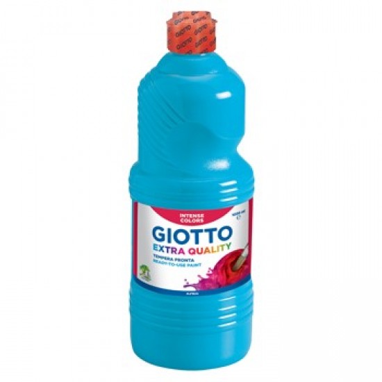 Guache Liquido Giotto 1 Litro Azul Cyan