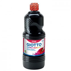 Guache Liquido Giotto 1 Litro Preto