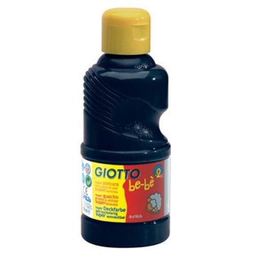 Guache Liquido Giotto Be-Be 250ml Preto