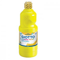 Guache Liquido Giotto Escolar 1 Litro Amarelo