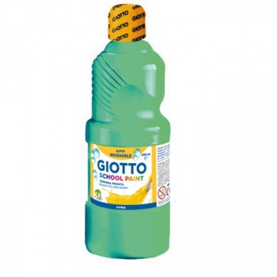 Guache Liquido Giotto Escolar 500ml Azul Turquesa