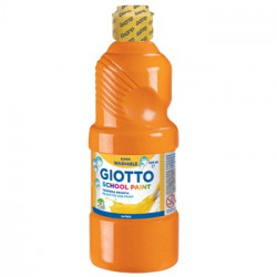 Guache Liquido Giotto Escolar 500ml Laranja