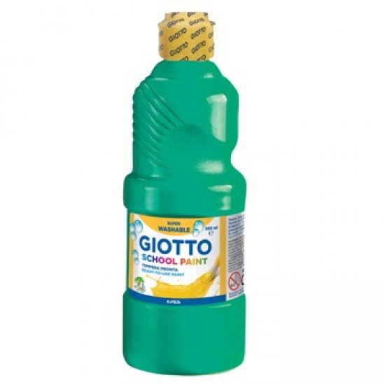 Guache Liquido Giotto Escolar 500ml Verde Escuro