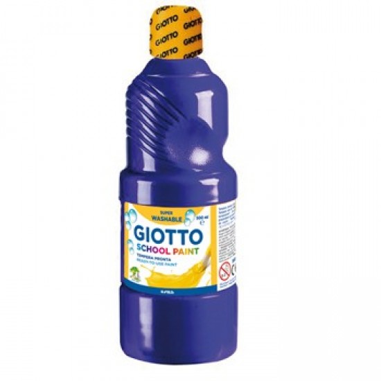 Guache Liquido Giotto Escolar 500ml Violeta