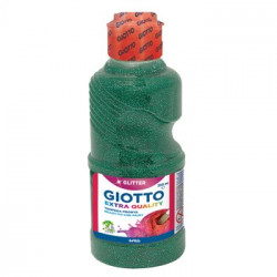 Guache Liquido Giotto Glitter 250ml Verde