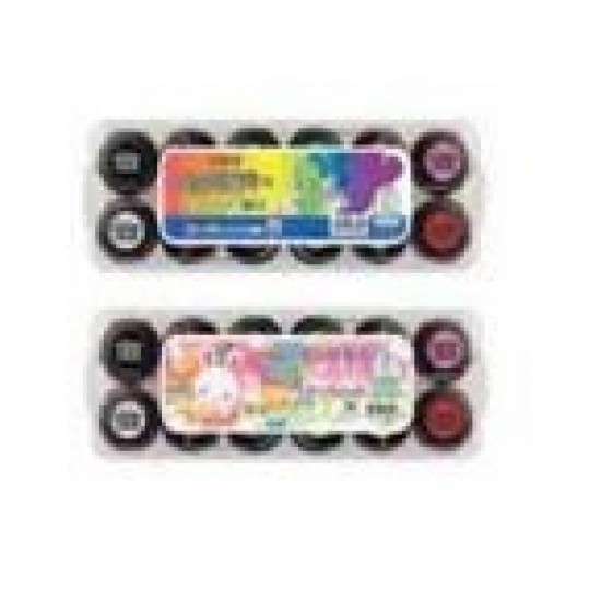 Guache Poster Color 15cc Frascos 12 Cores