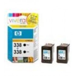 Tinteiro (CB331E) N&ordm;338 Preto (2xC8765E)