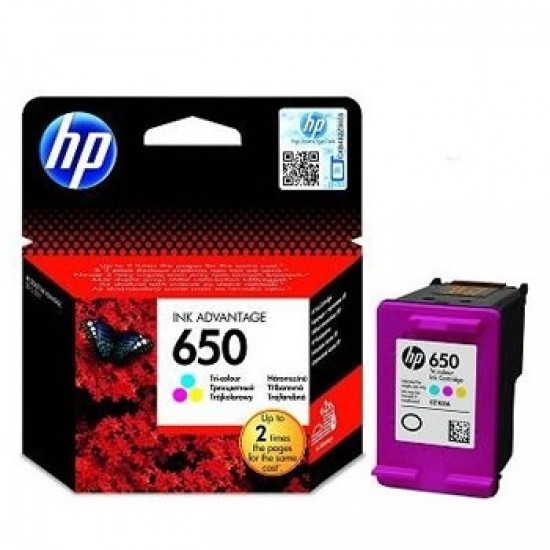Tinteiro HP Deskjet 1515/2515/2645 N&ordm;650 Cor