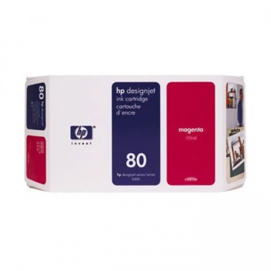 Tinteiro HP DSJ1050C/1055CM N&ordm;80 350ml Magenta