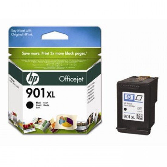 Tinteiro Officejet 4500/J4580 HP N&ordm;901XL (CC654A) Preto