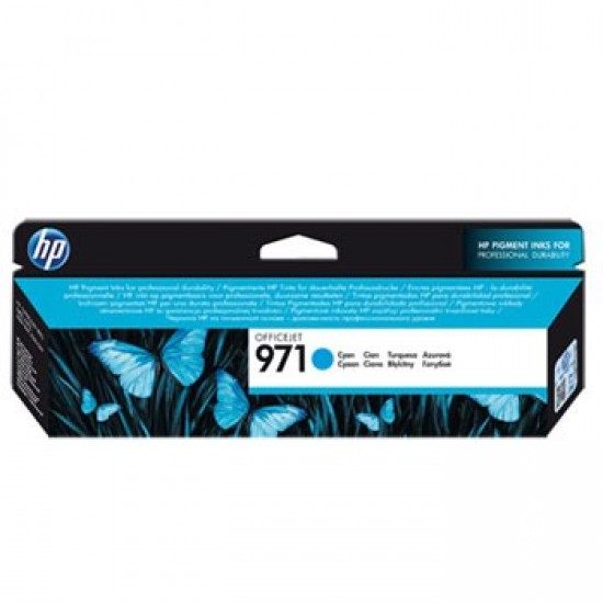 Tinteiro Officejet X451/X476/X551/X576 N&ordm;971 Ciano