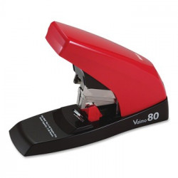 Agrafador Industrial Max Vaimo80 Flat-Clinch Vermelho/Preto