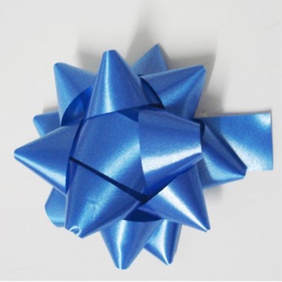 Lacos Adesivos p/Embrulhos 19mm Azul 10un