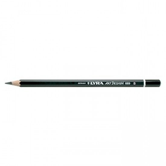 Lapis Grafite B Lyra Rembrandt Art Design - 1un