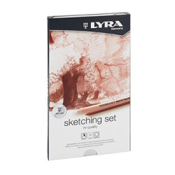 Lapis Lyra Rembrandt Art Specials Set Esboco Cx Metal 11un