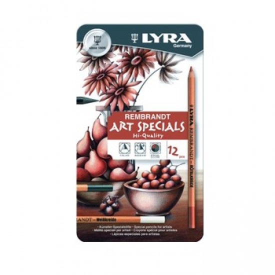 Lapis Lyra Rembrandt Art Specials Sortido Cx Metal 12un