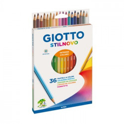 Lapis Cor 18cm Giotto Stilnovo Cx Cartao 36un