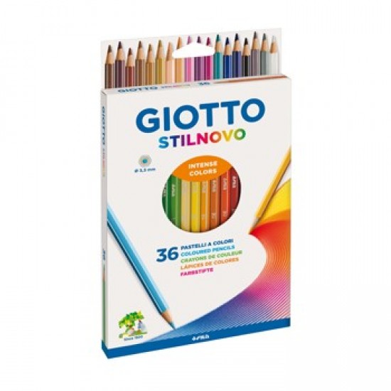 Lapis Cor 18cm Giotto Stilnovo Cx Cartao 36un