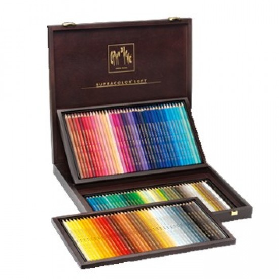 Lapis Cor Caran DAche Supracolor  Cx Madeira 120 Cores
