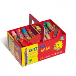 Lapis Cor Giotto Be-Be Schoolpack 36un + 3 Afia Lapis