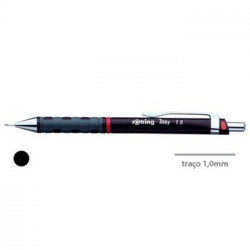 Lapiseira 1,0mm Rotring Tikky II Preto 1un