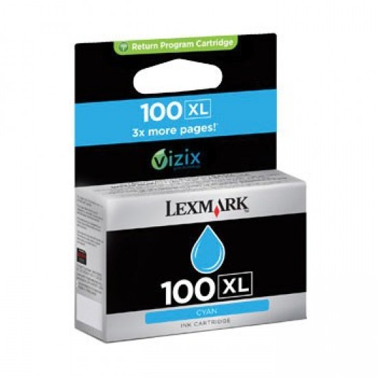 Tinteiro com Programa de Retorno N&ordm;100XL (14N1069) Azul