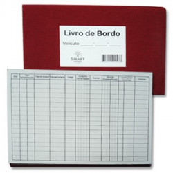 Livro de Bordo 23x16cm 100 Folhas 3600 Registos (1090)