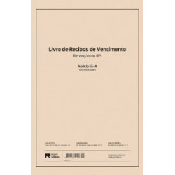 Livro de Recibos de Ordenados - Modelo 65-A - 100/100 Folhas