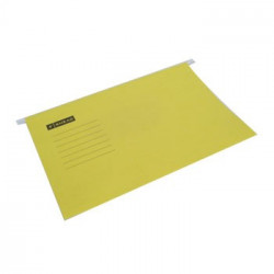 Capa Suspender Euroflex Folio Amarelo 350mm Cx.25un