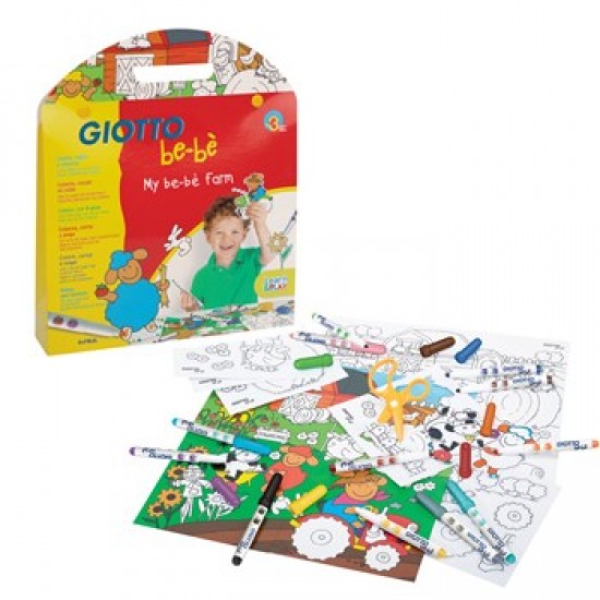 Conjunto Giotto Be-Be Set My Be-Be Farm