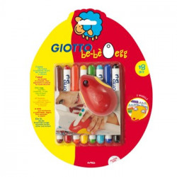 Marcador Feltro Giotto Be-Be Egg com Rodinhas.