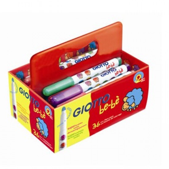 Marcador Feltro Giotto Be-Be Super Schoolpack 36un