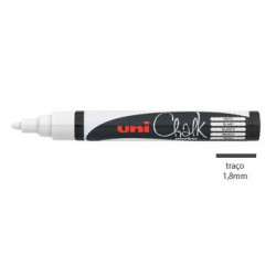 Marcador Resistente Uniball PWE5M ardosia1,8mm Branco -1un