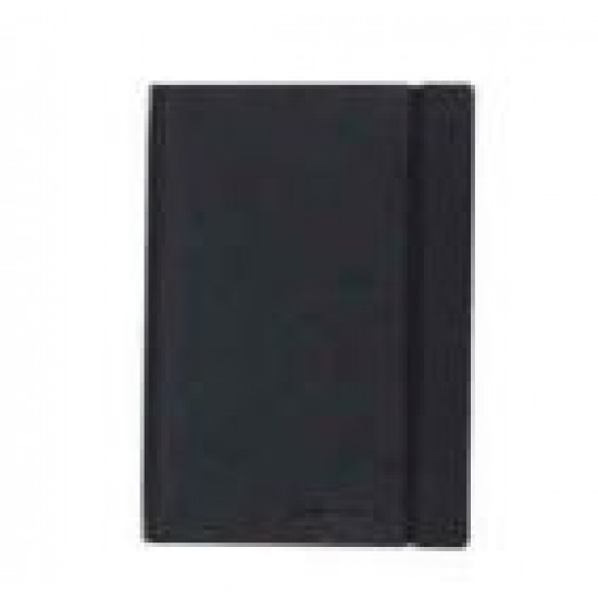 Bloco Notas Paut. A6 Capa Semi Pele Preto 120Folhas